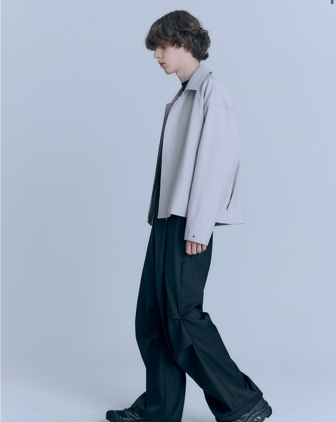 아르반 투웨이 스냅 블루종 자켓  1사이즈 상품이미지4