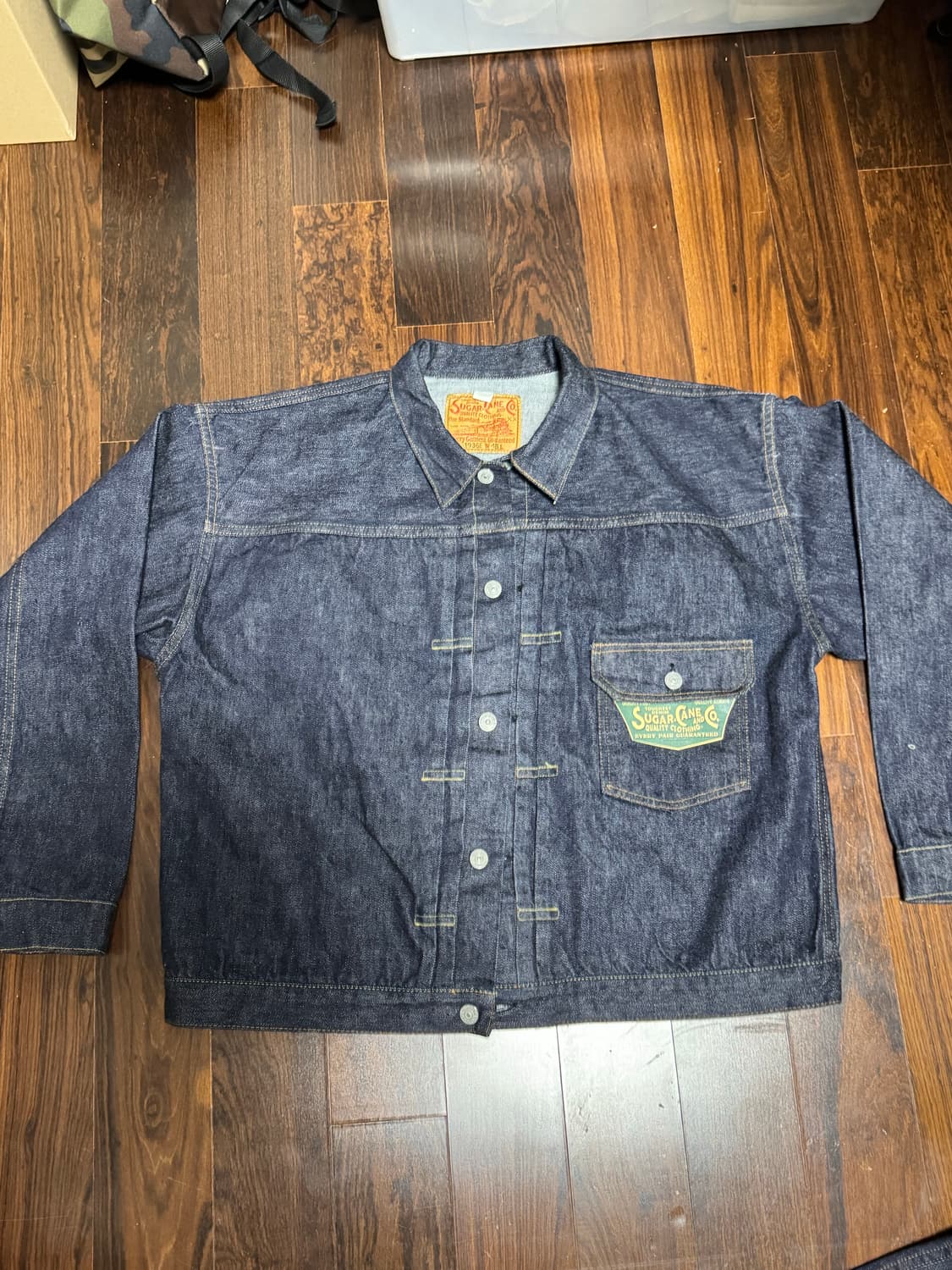 슈가케인 데님자켓 1936 1세대 48 새상품 판매 상품이미지1