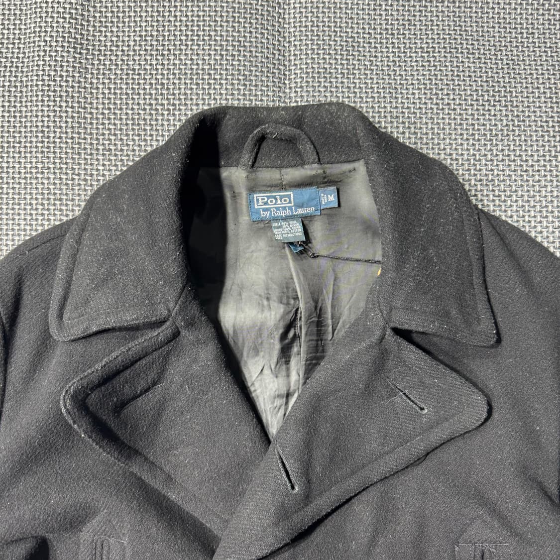 폴로 피코트 자켓 블랙 ( M/OLD-8222 ) 상품이미지2