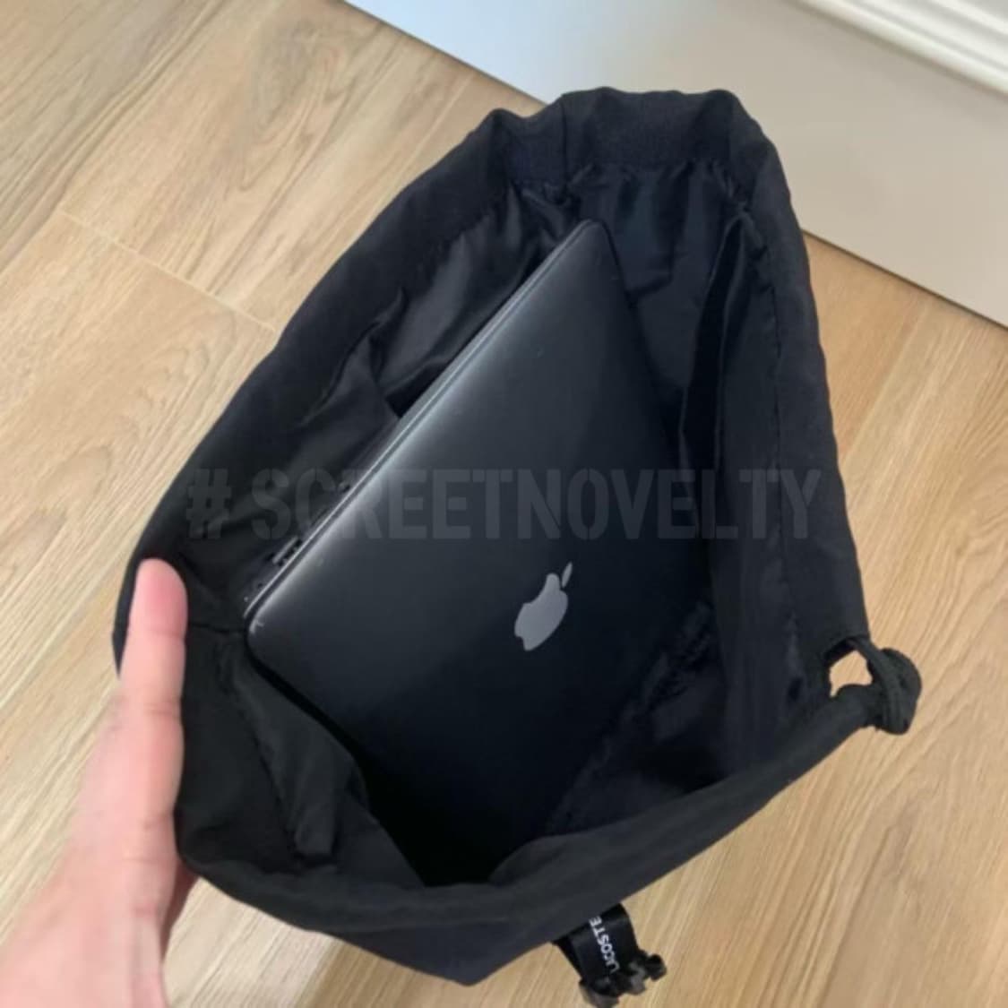 라코스테 퍼퓸 리미티드 백팩 블랙 상품이미지2