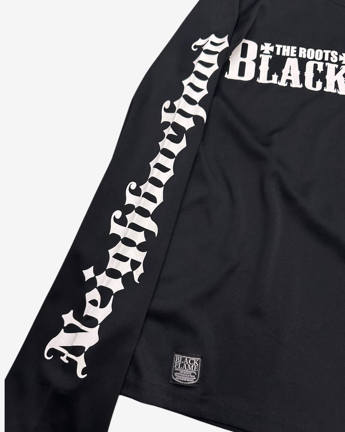 BLACK FLAME chopper logo poly t-shirt 상품이미지5