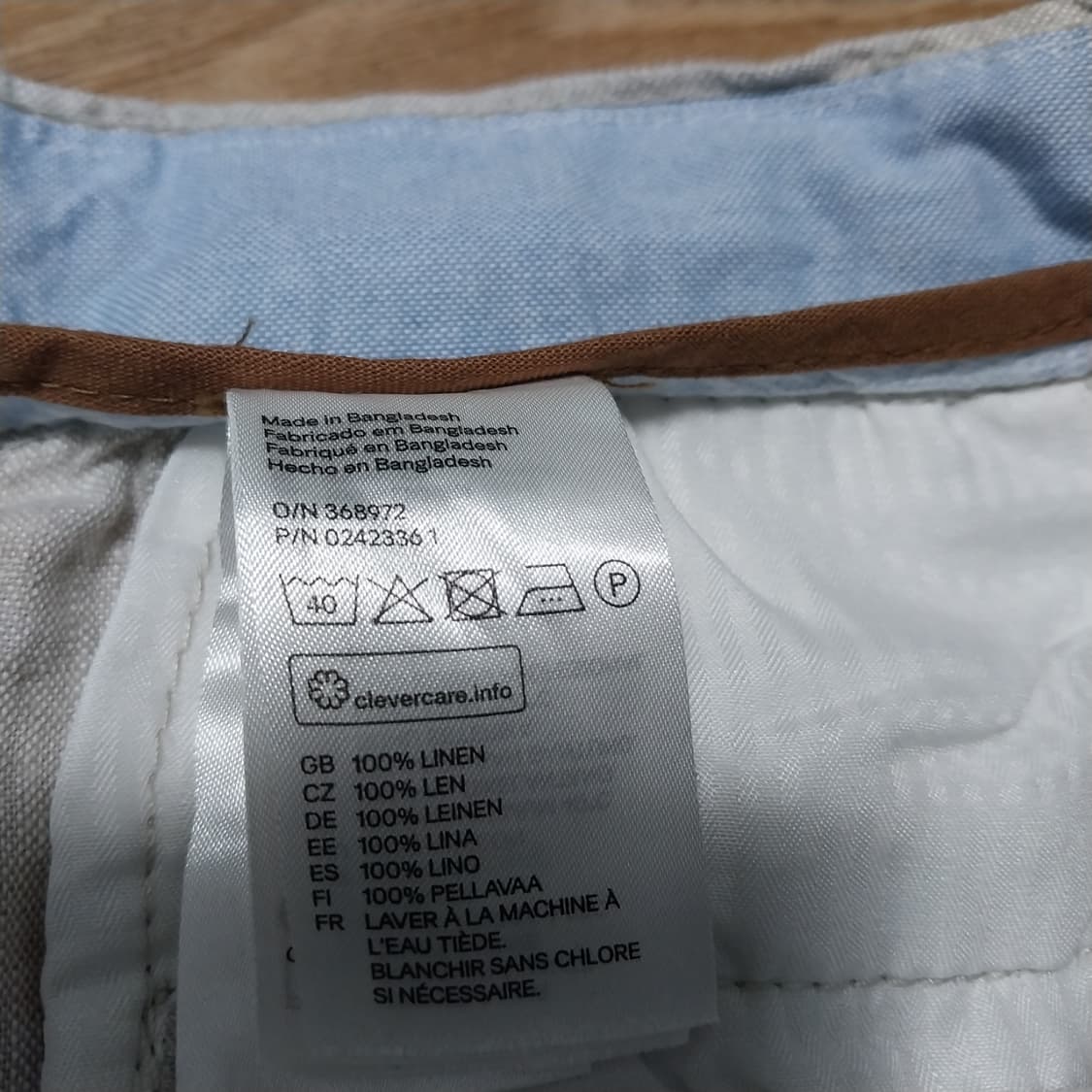 H앤M 마100프로 남성34 인치 상품이미지3