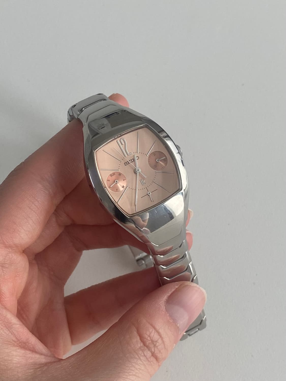 Seiko 세이코 쉘 실버 피치 레이디스 상품이미지2