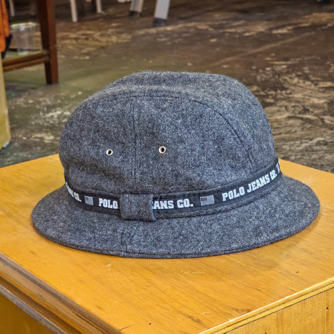 폴로 울 버킷햇 상품이미지3