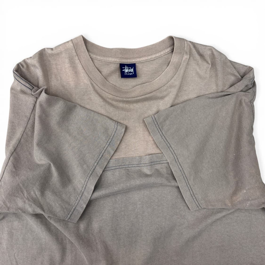 00's 스투시 헤드폰 스컬 티셔츠 상품이미지3