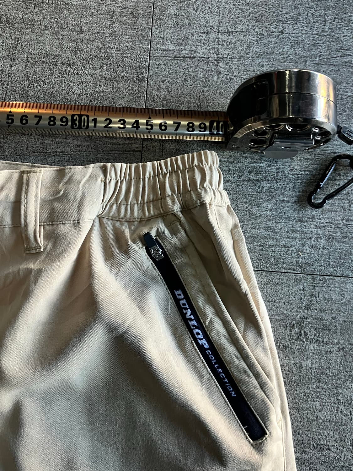 일본빈티지 Dunlop 던롭 올드스쿨아메카지 주머니로고 하프팬츠 반바지 상품이미지2