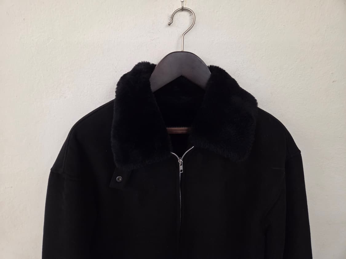 doffsept 블랙 에코 스웨이드 자켓 상품이미지2