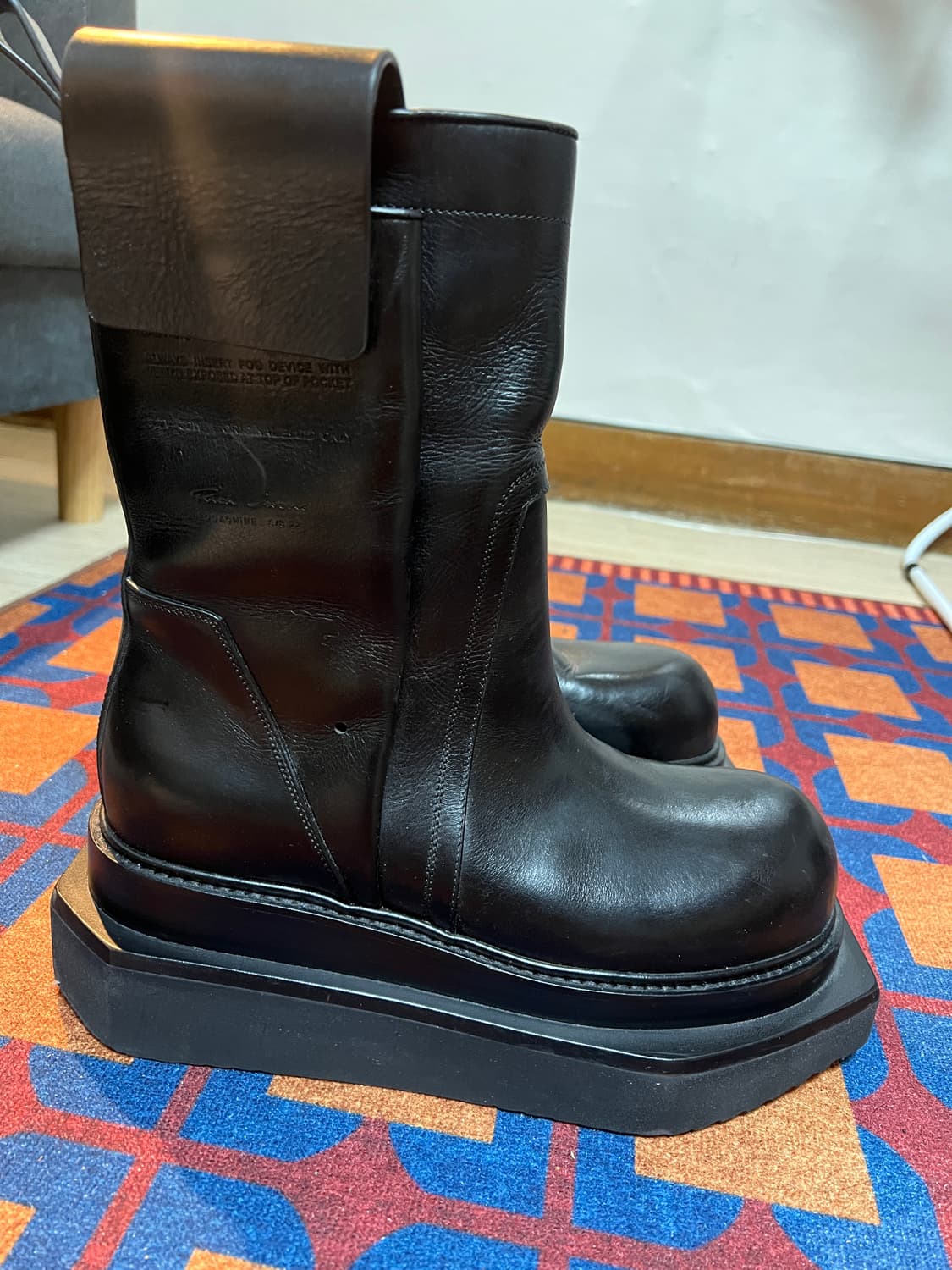 릭오웬스 포그 포켓 비틀 사이클롭스 부츠 상품이미지4