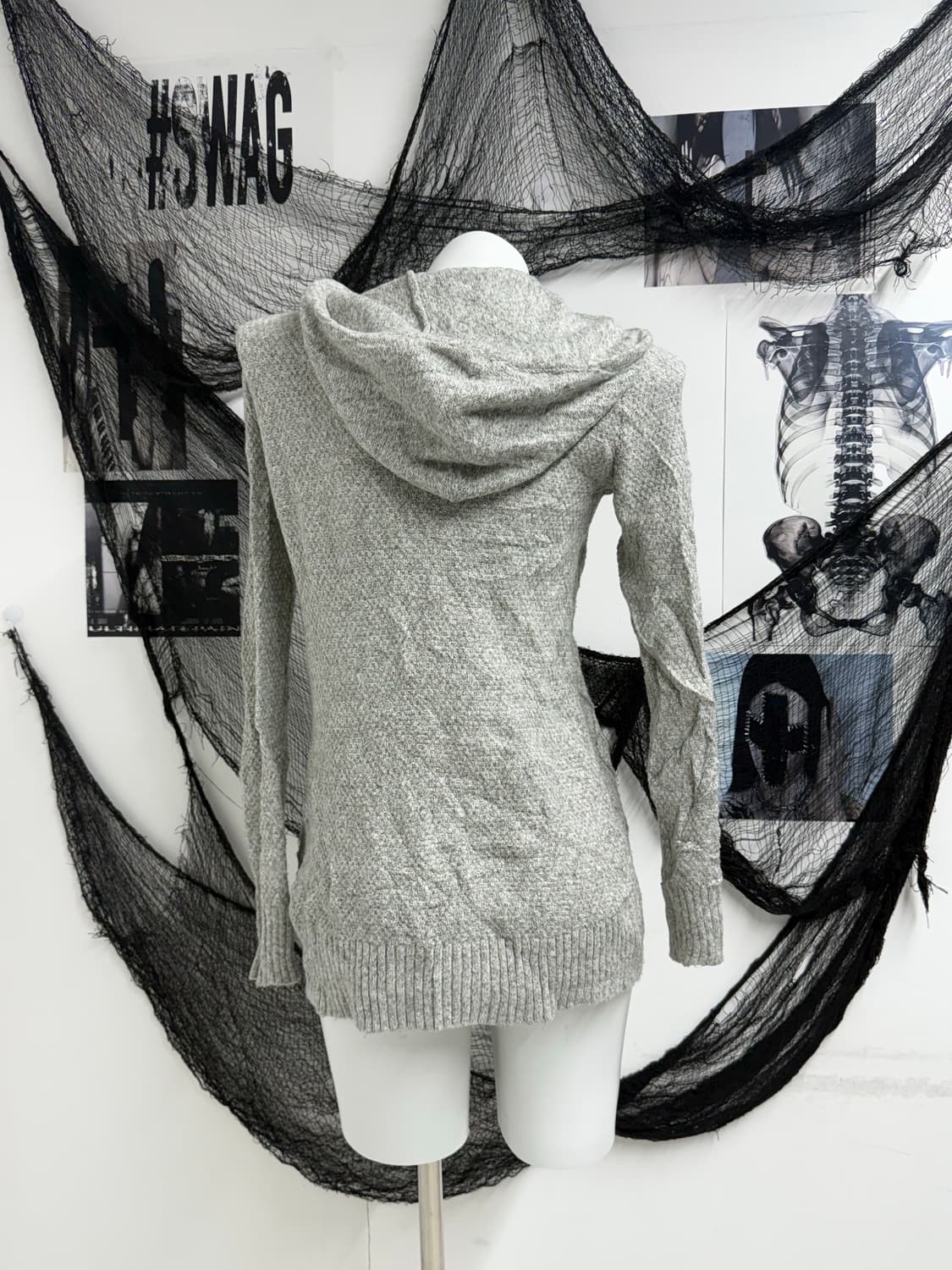 Basic knit hoodie longsleeve 상품이미지3