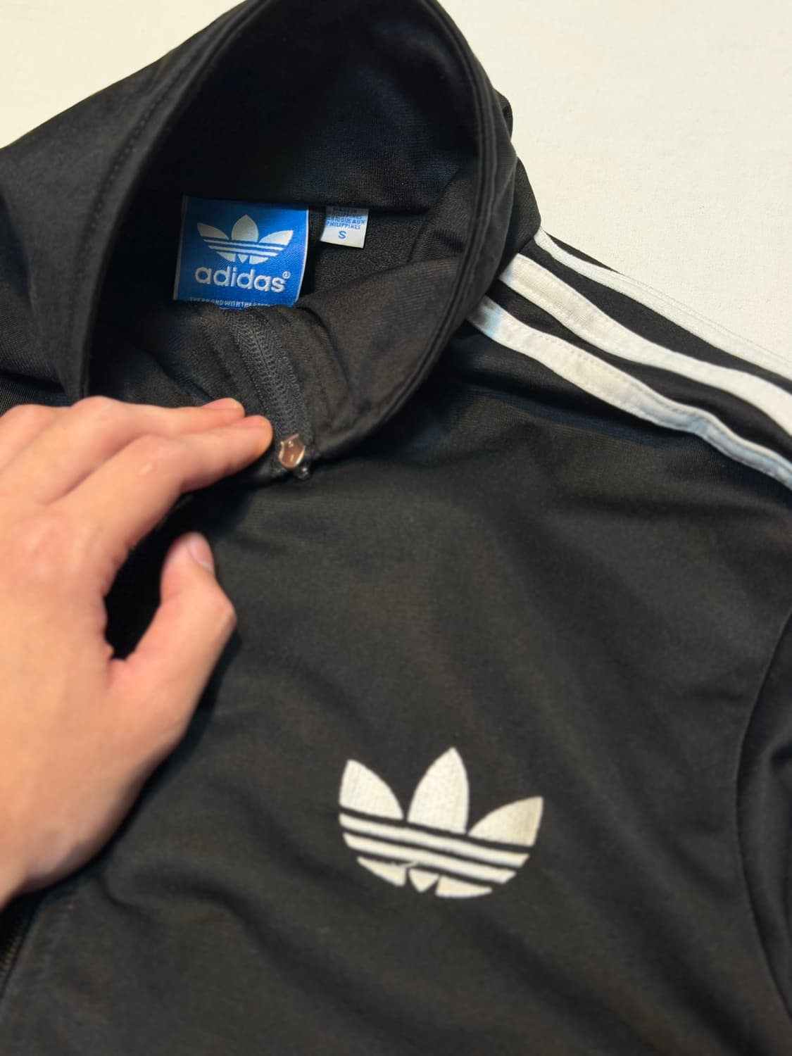 나우아임영 착용) 아디다스 구유로파 져지 블랙 상품이미지3