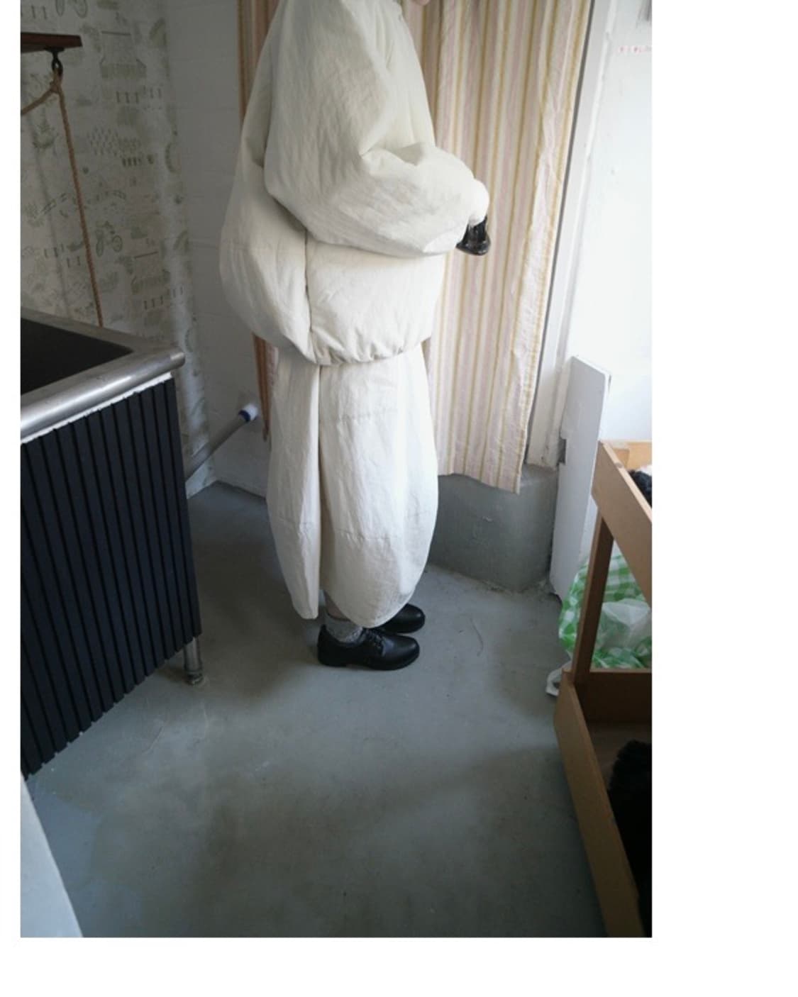 에프터먼데이 패딩 스커트 상품이미지2