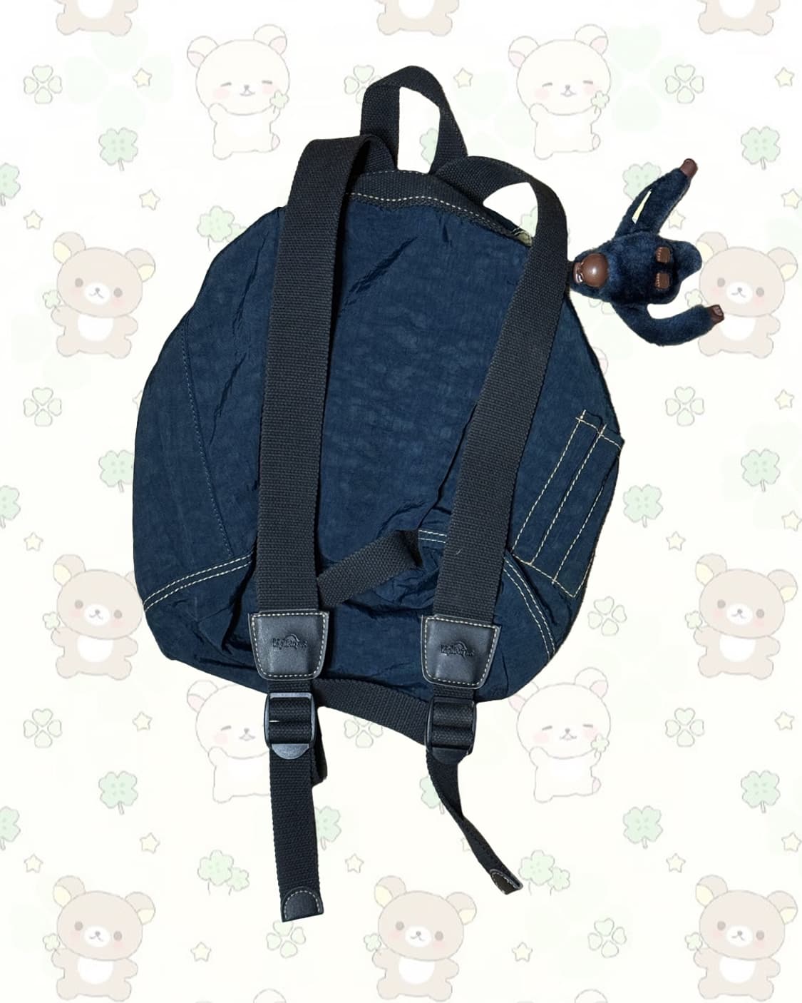 키플링 네이비 복조리 백팩 상품이미지2