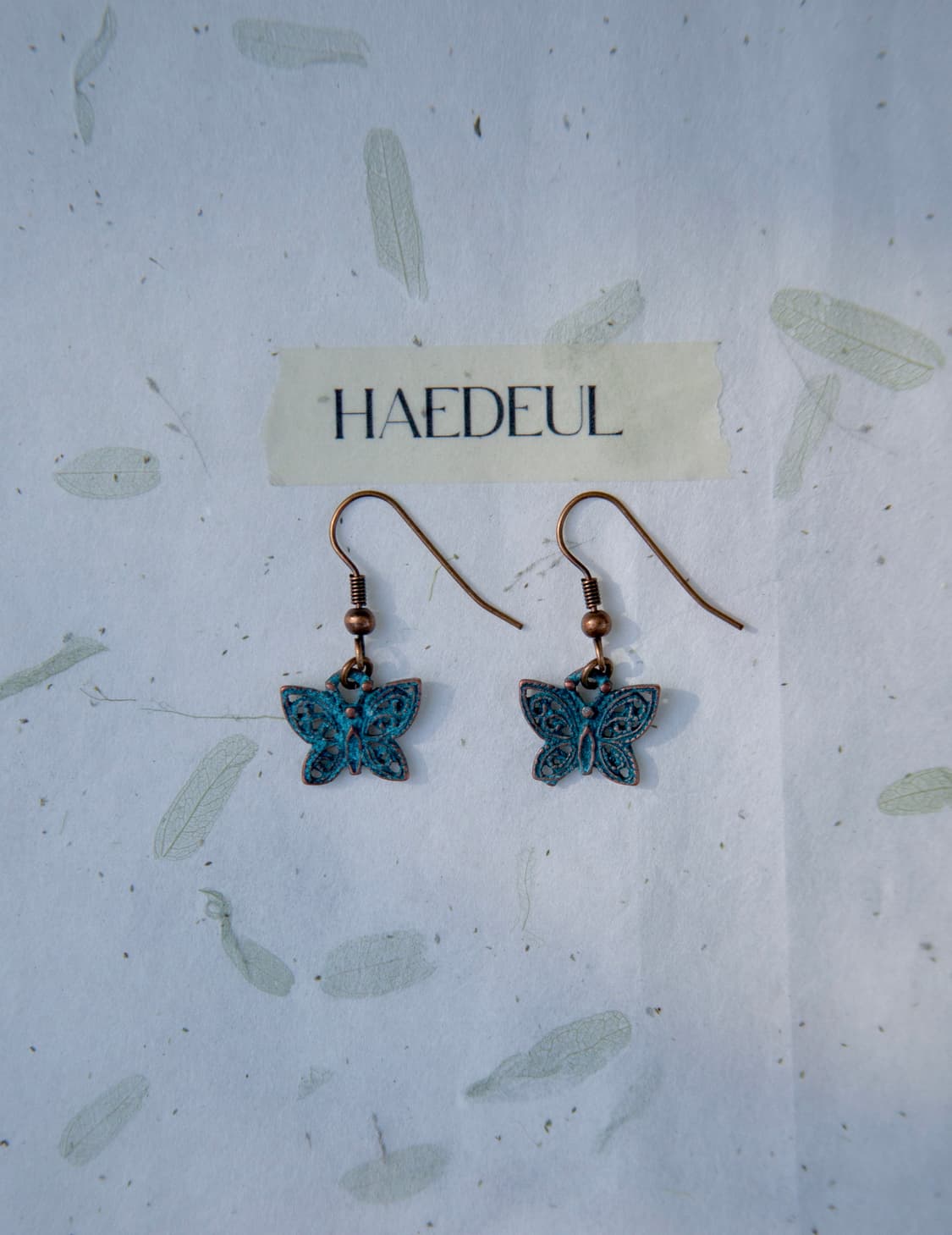 Flutter Butterfly Earring 상품이미지1