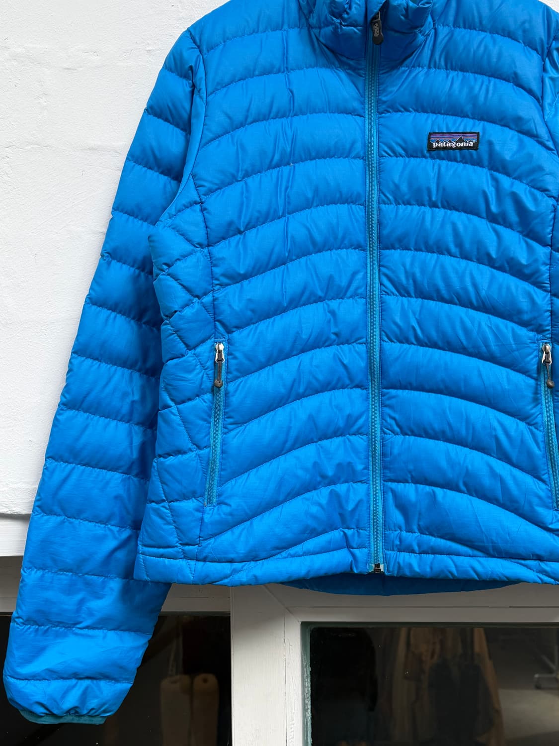 Patagonia 파타고니아 구스다운 경량패딩 블루 S 상품이미지5