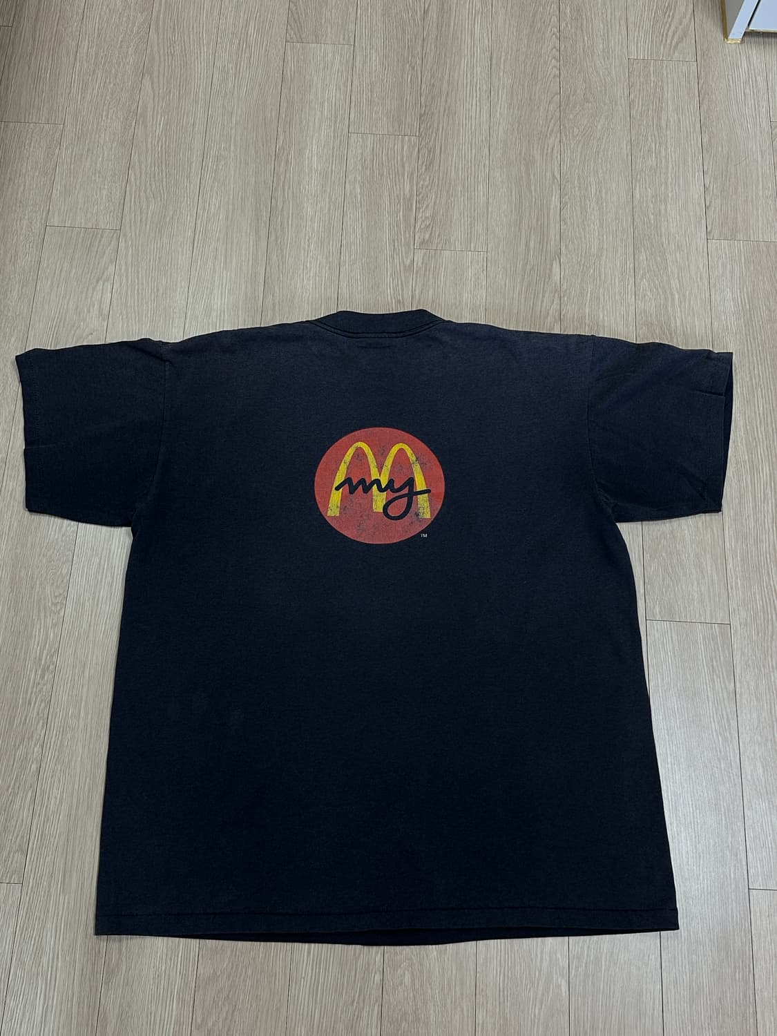 90s Oneita 싱글 스티치 맥도날드 티셔츠 (XL) 상품이미지5