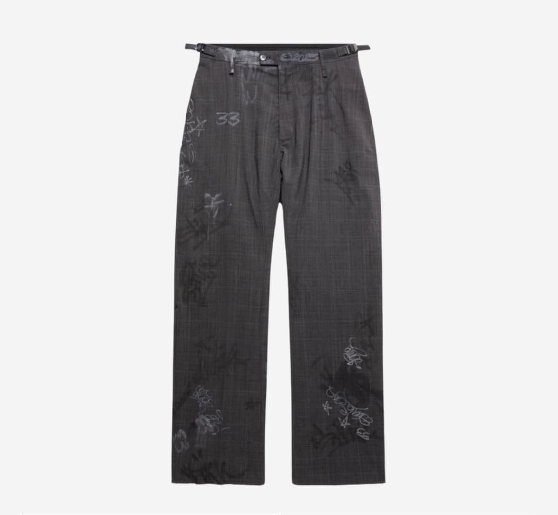 발렌시아가 22ss 스케이터 테일러링 셋업 그레이 1, XS 상품이미지8