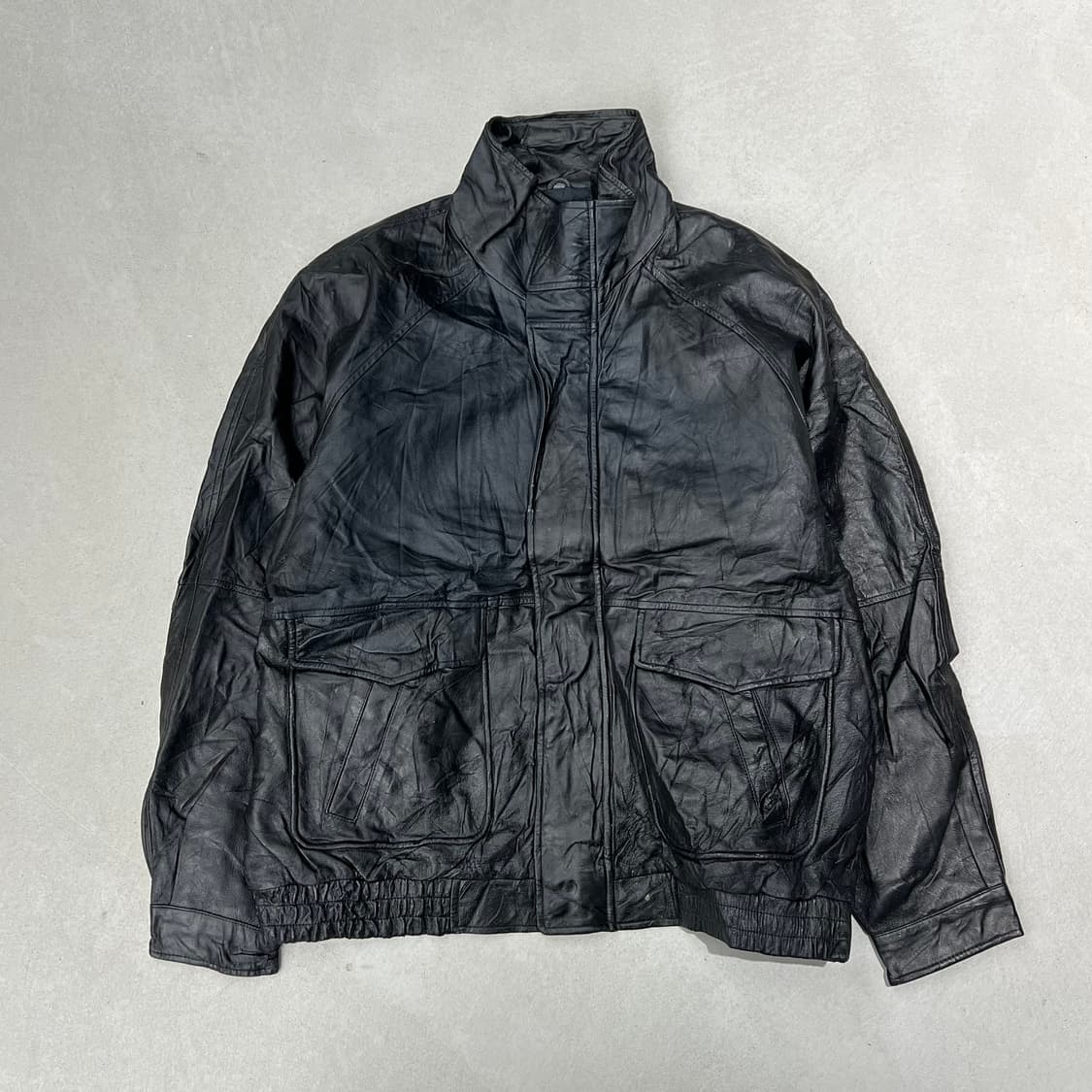 데이비드테일러 레더자켓 s09078 상품이미지1