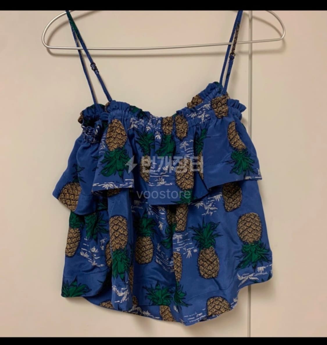 Sea ny 씨뉴욕 파인애플러플탑 0사이즈 새상품 상품이미지6