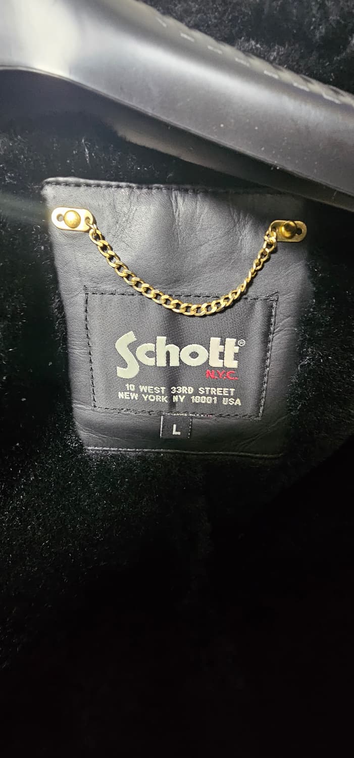 Schott NYC 무스탕 자켓 L 상품이미지4