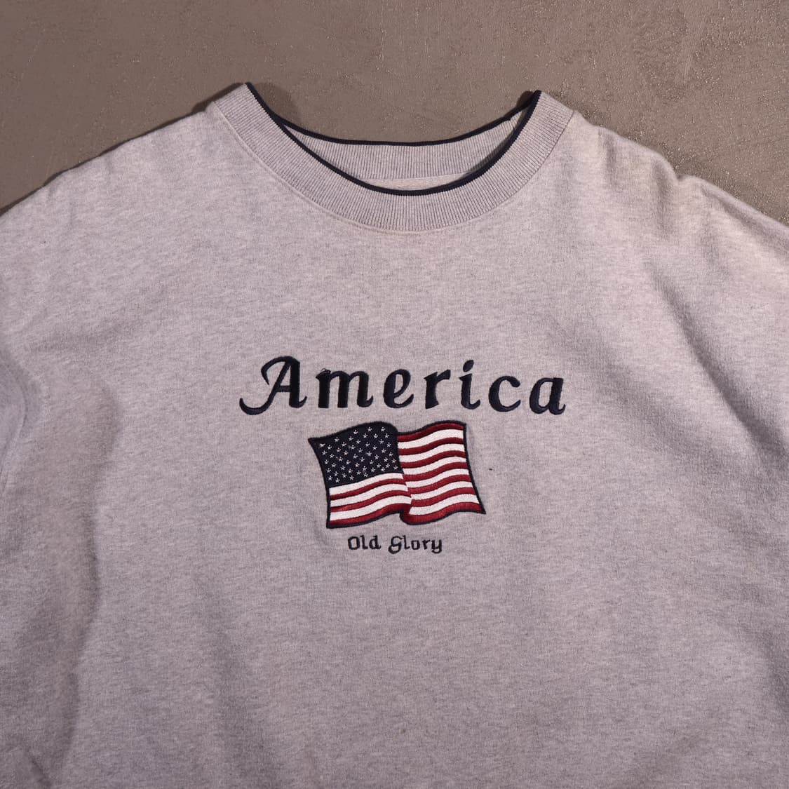 빈티지 USA 자수 스웻셔츠 상품이미지2