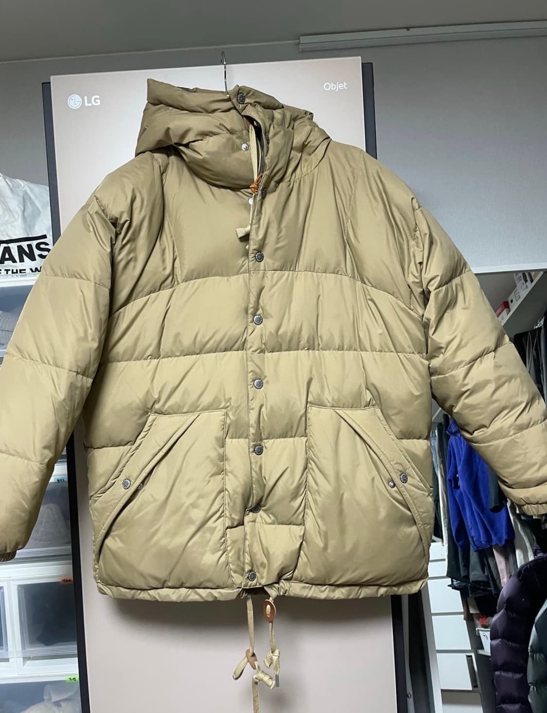 비헤비어 시에라 덕다운 파카 브라운 탄 상품이미지2