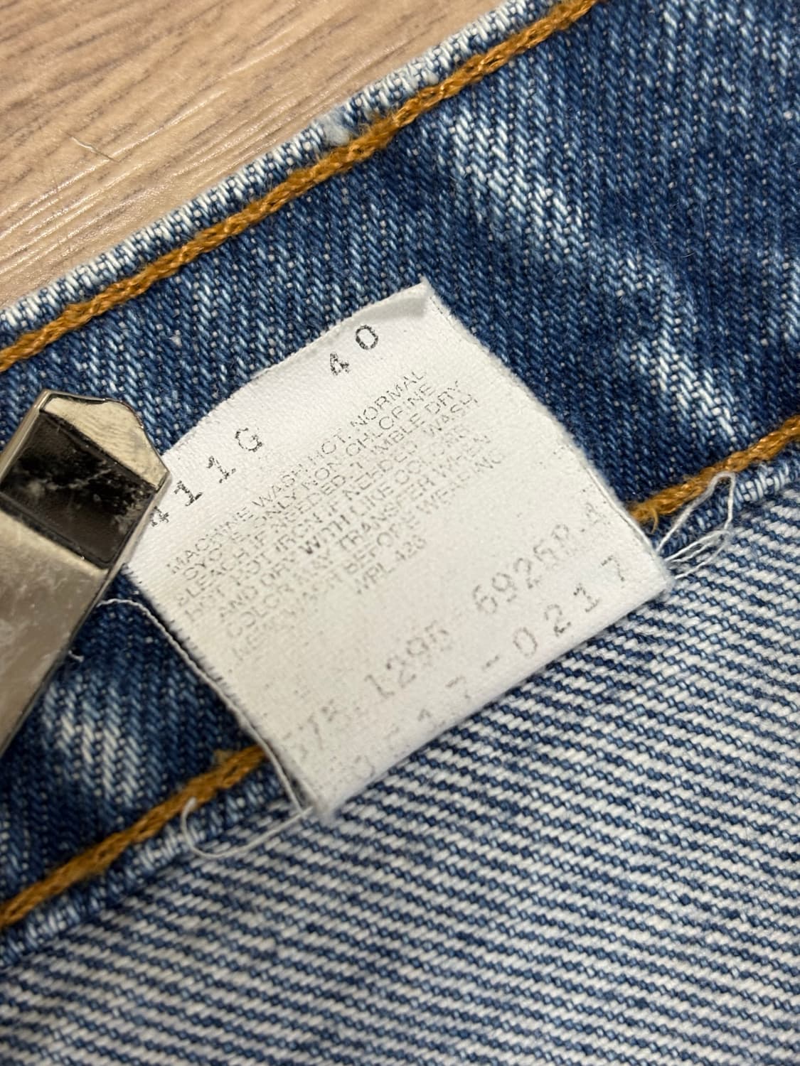 90s 리바이스 517 오렌지탭 데님 USA 상품이미지7