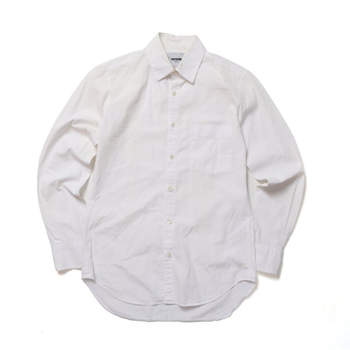팩토튬 Factotum Button Up Cotton Shirt   상품이미지1