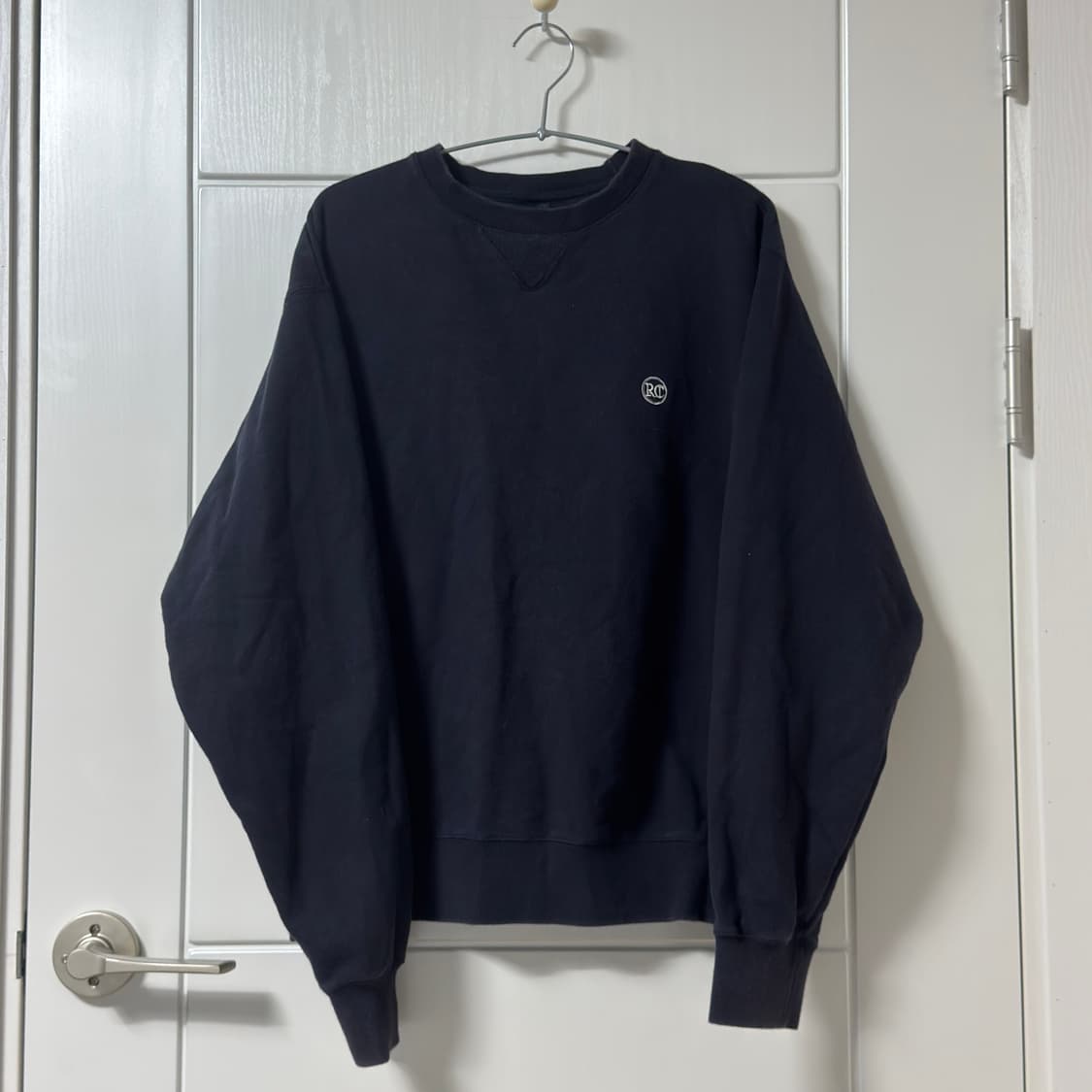 렉토 시그니처 로고 스웻셔츠 네이비 상품이미지2