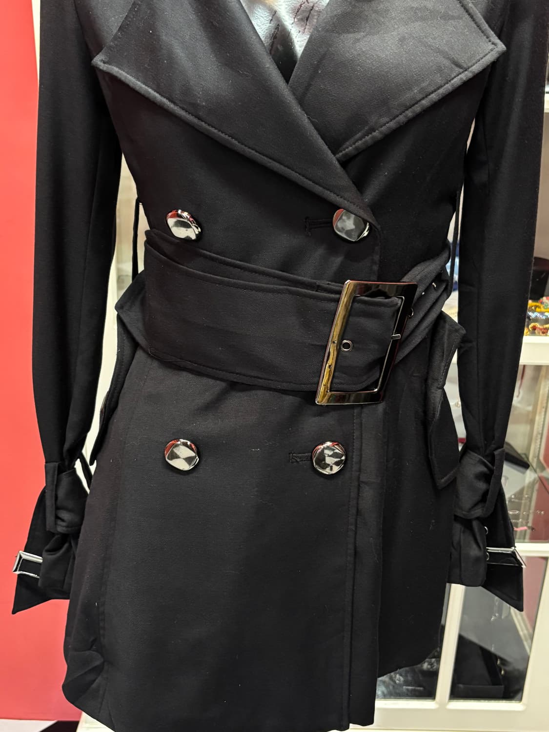 egoist big buckle coat 에고이스트 빅 버클 코트 상품이미지3