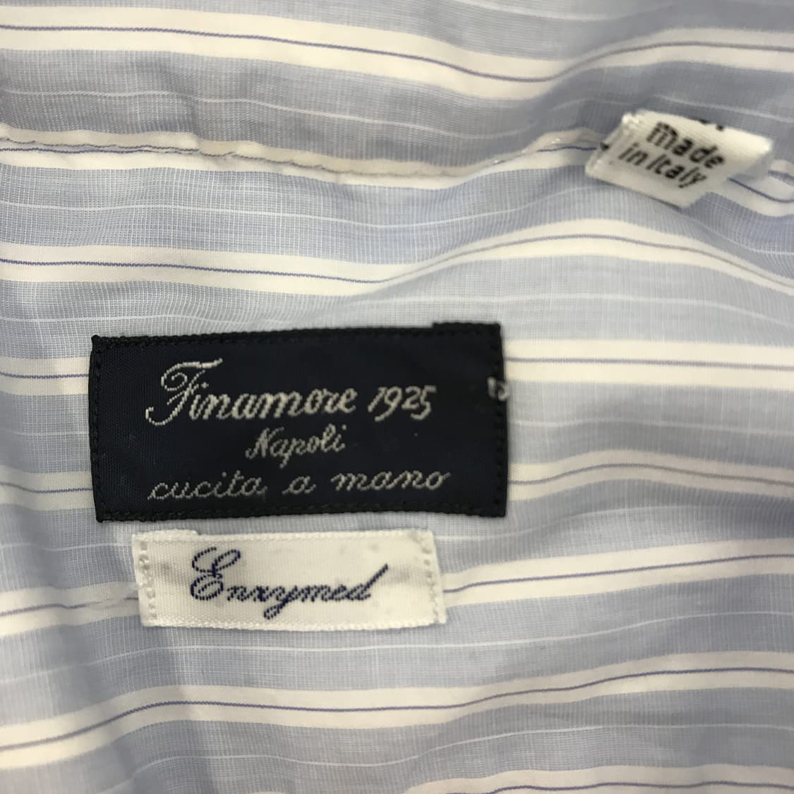FINAMORE1925 샌프란시스코마켓 수입판 셔츠 [국내105] 상품이미지4