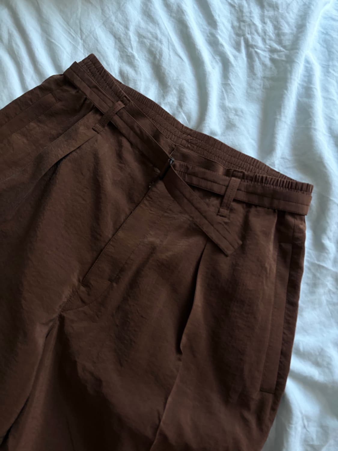 르메르 드라이실크 벨티드 팬츠 상품이미지2