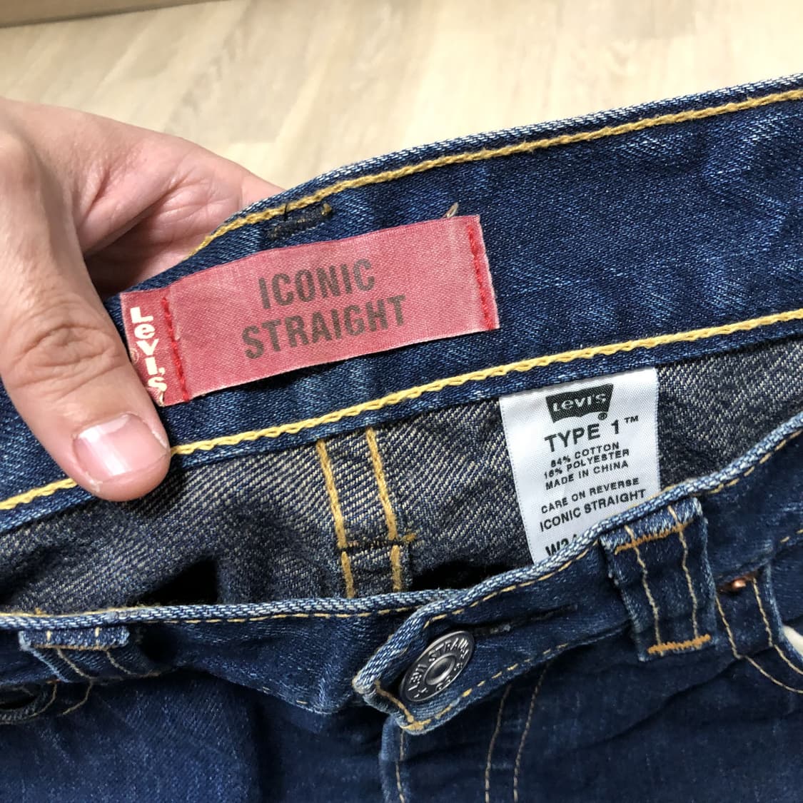 (34) 리바이스 Levi's 타입원 아이코닉 스트레이트핏 데님 상품이미지4