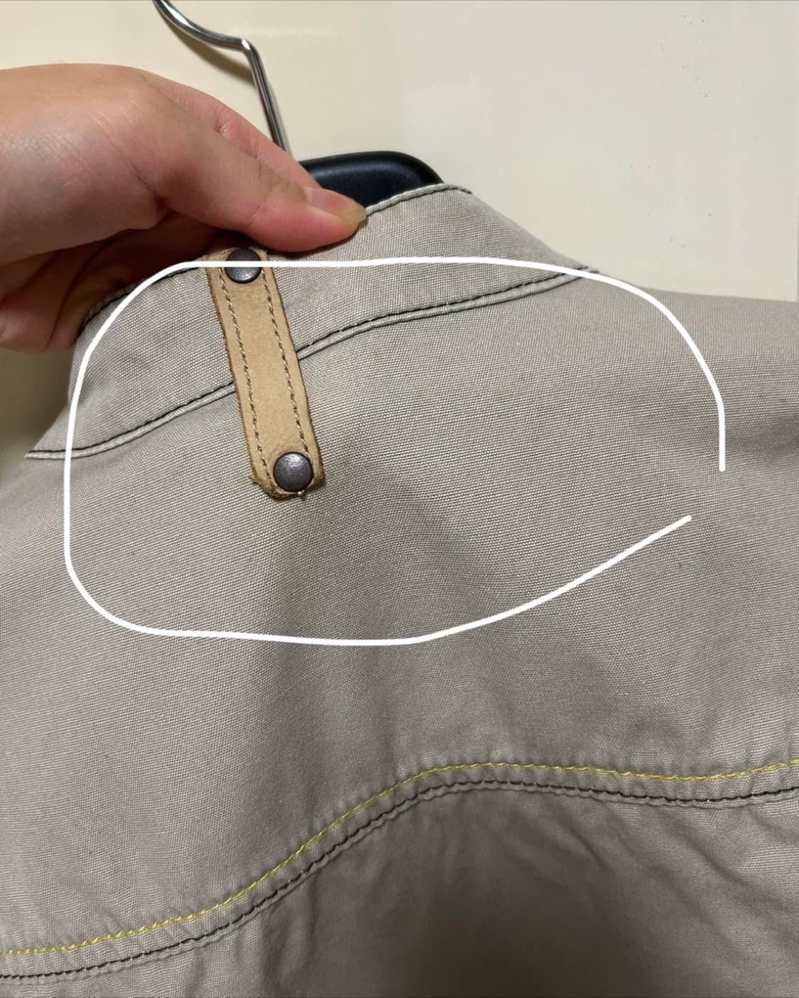 BALL 빈티지 베이지 바이커 자켓 상품이미지7