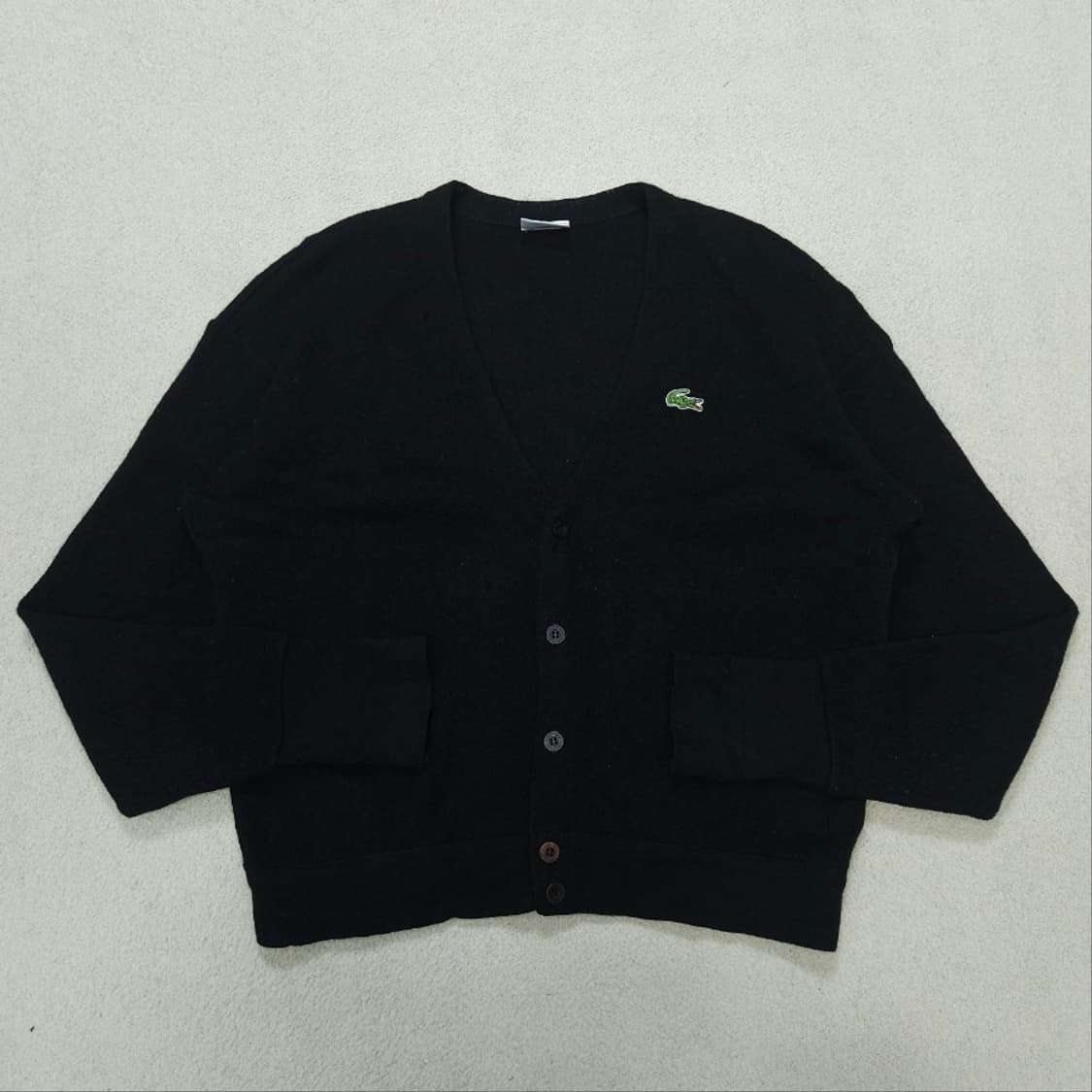 라코스테 울 가디건 100 블랙 상품이미지2