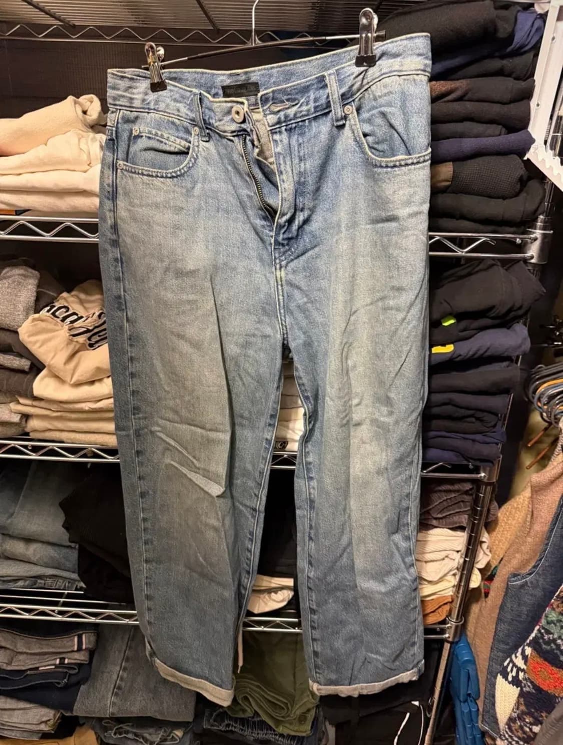 유니클로 세미배기진 66사이즈 상품이미지1