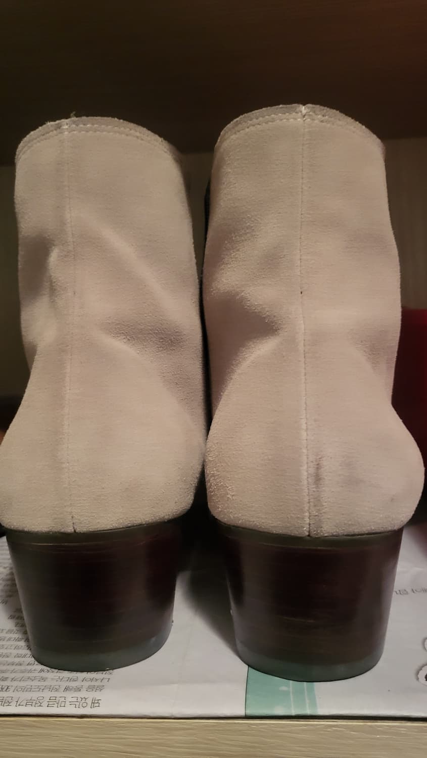 그레이 스웨이드 앵클 부츠 상품이미지7