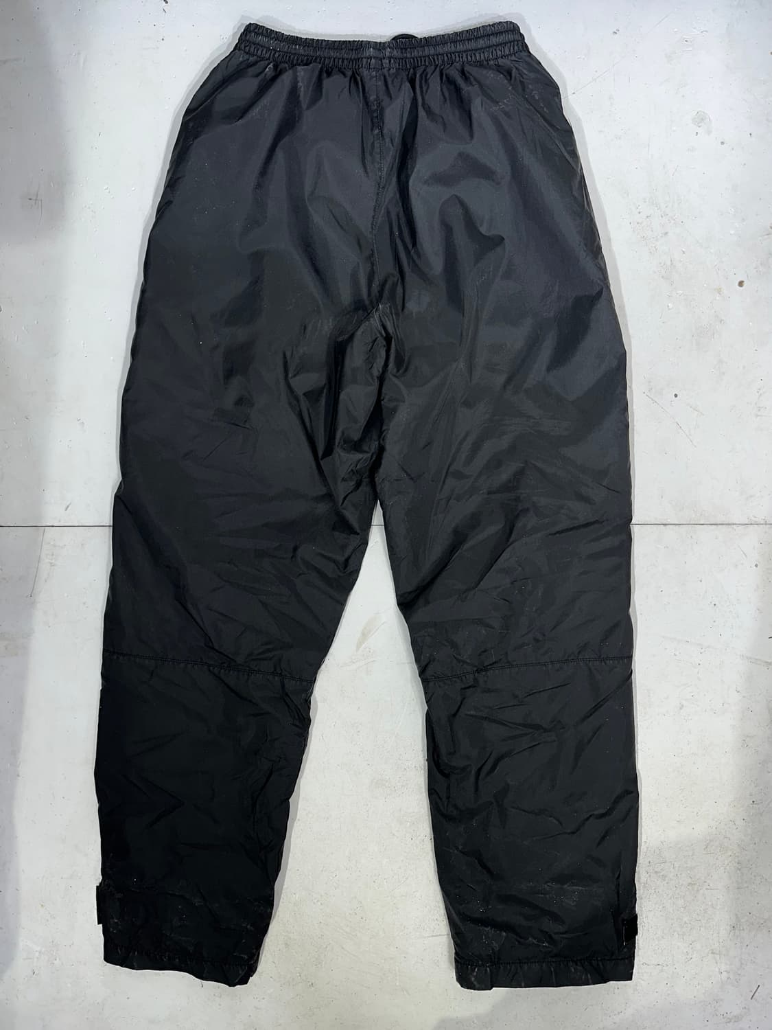 아디다스 블랙 와이드 화이트 삼선 스몰 로고 트랙 팬츠 추리닝 바지  상품이미지5