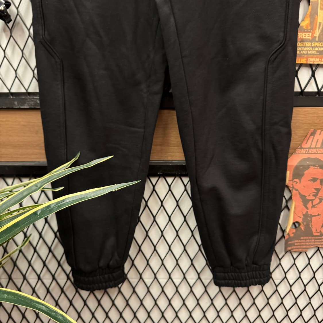 준지 트레이닝 팬츠 사이드 트랙라인 포인트 블랙 상품이미지4