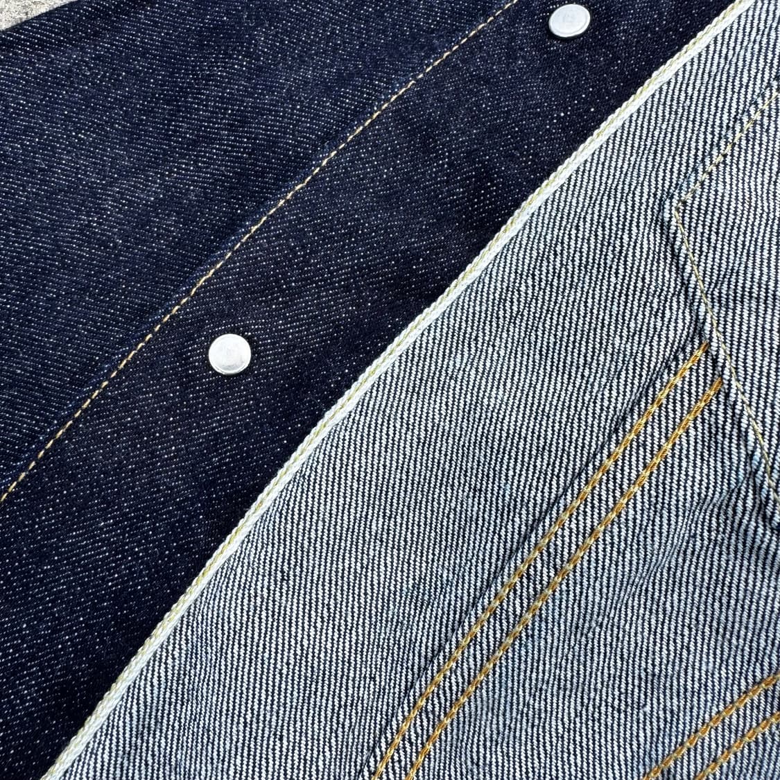 [L] Denime 드님 3세대 셀비지 데님 자켓 상품이미지6