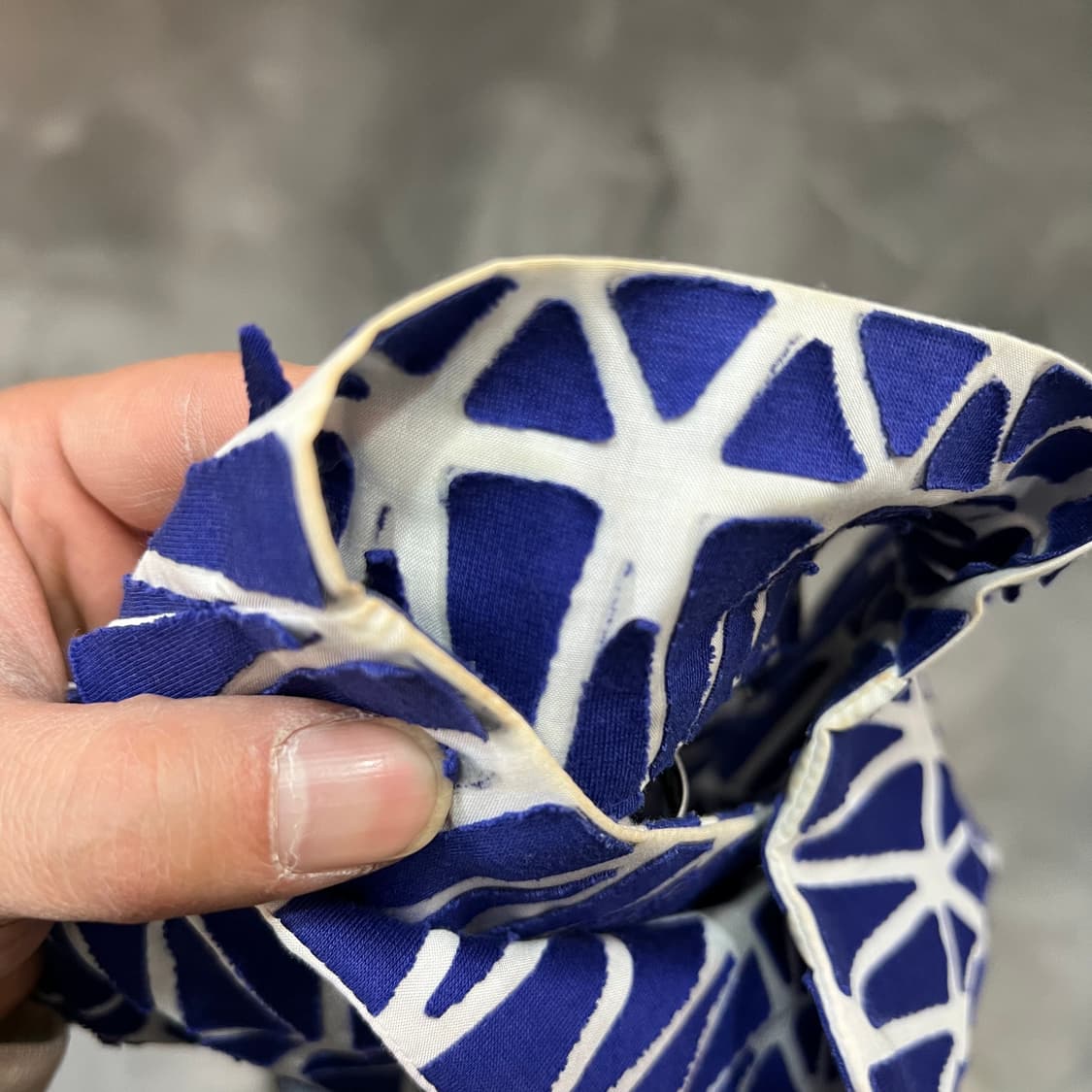  이세이미야케 패턴 슬리브리스 원피스 y15901 상품이미지9