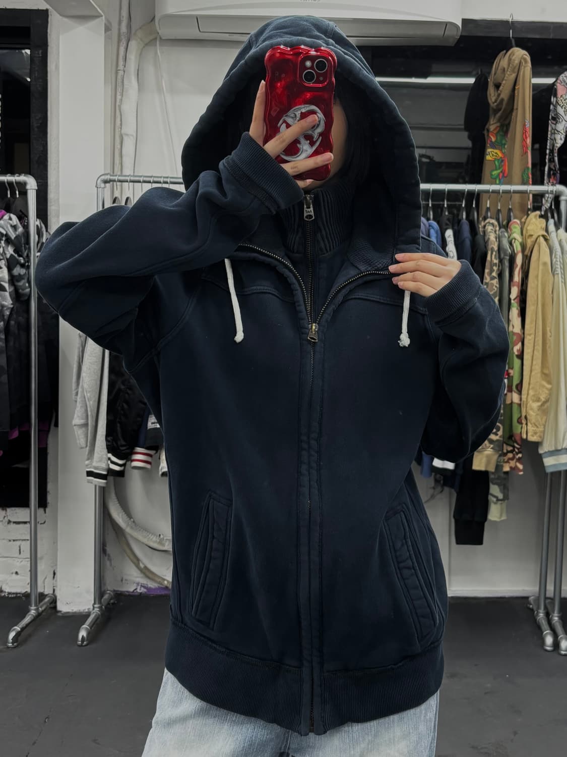 아베크롬비 레이어드 후드 자켓 상품이미지2