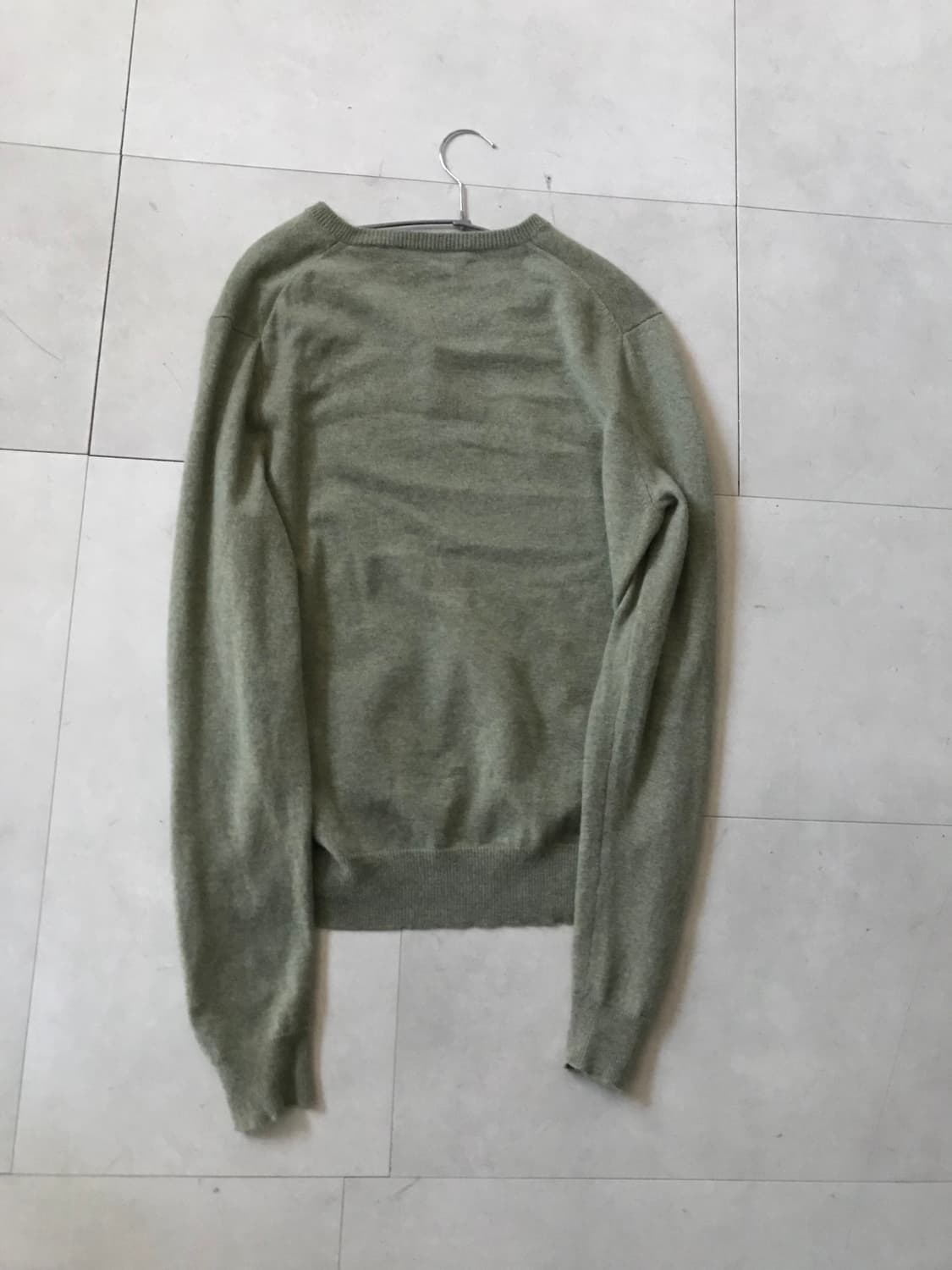 폴로 카키 보카시 니트 상품이미지9