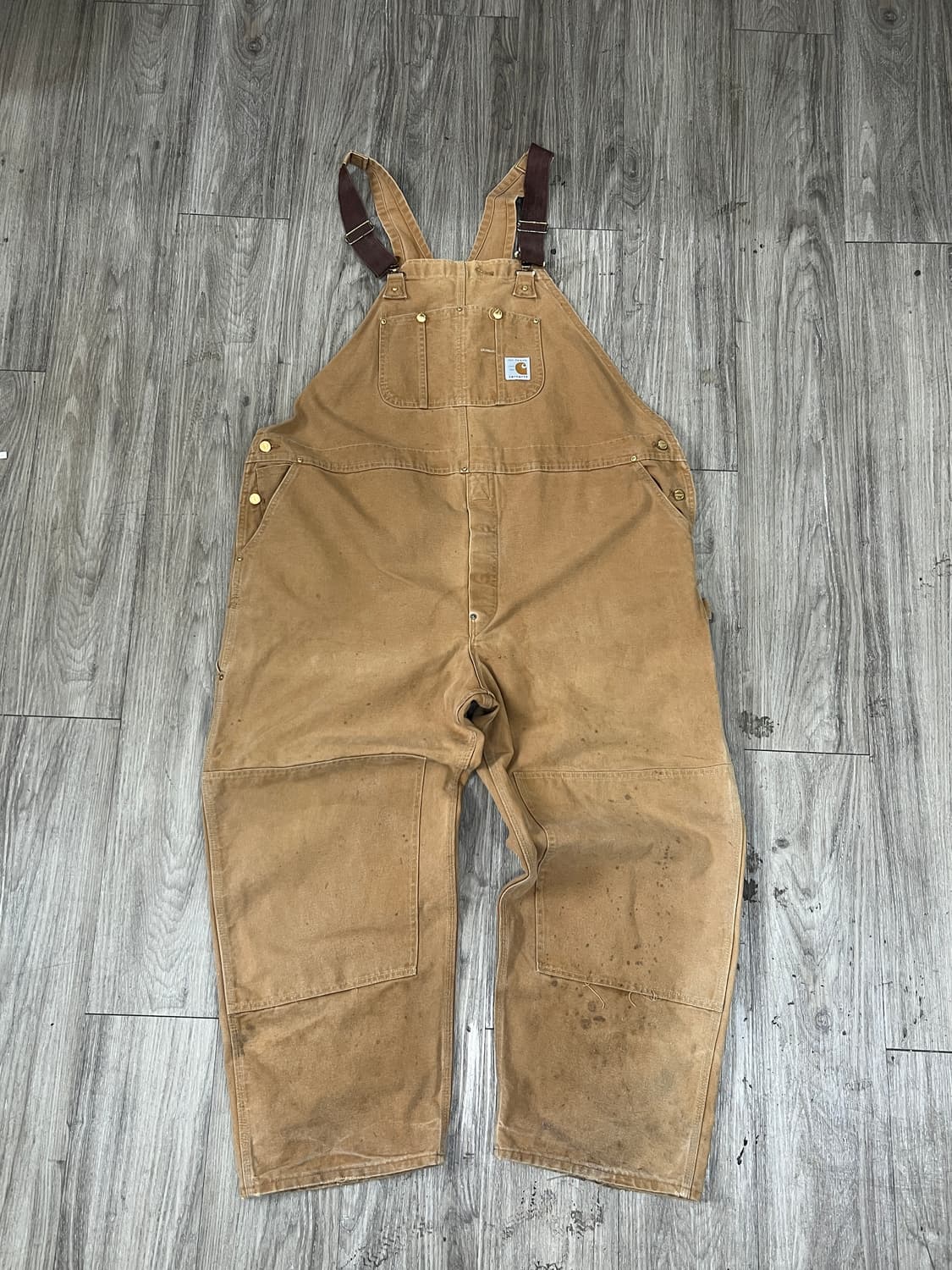 Carhartt USA 칼하트 100주년 워크웨어 멜빵 오버롤 상품이미지1