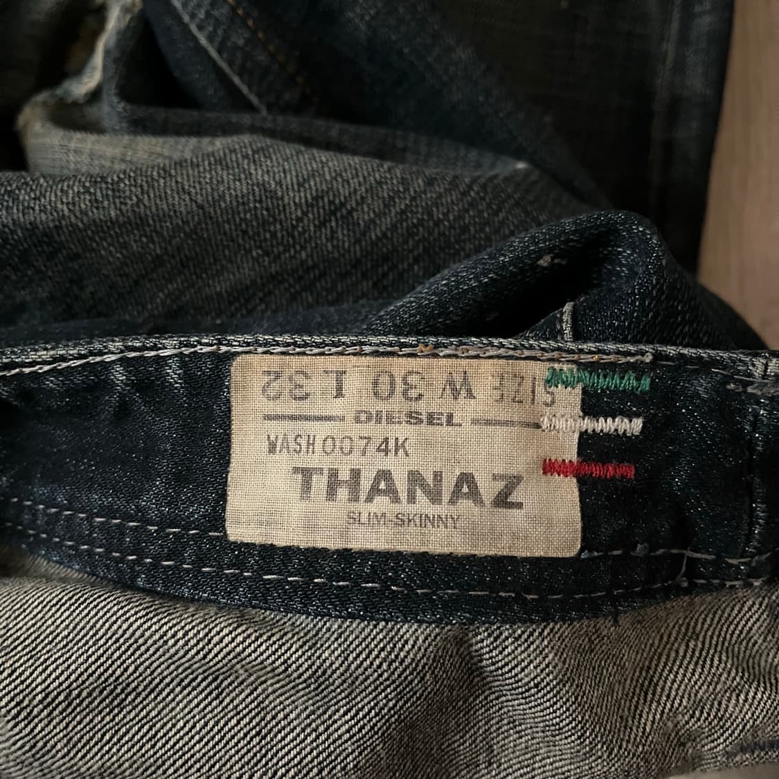 Diesel Thanaz washed denim jeans 상품이미지8