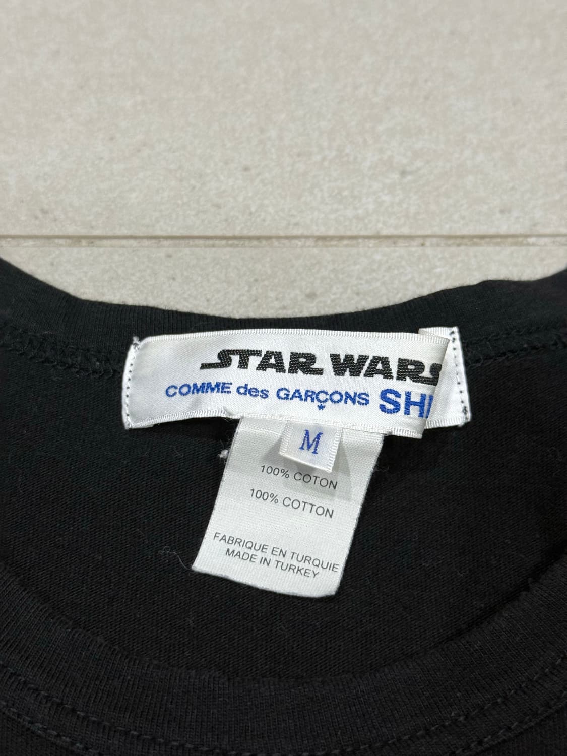 2012 꼼데가르송 x 스타워즈 협업 반팔 티셔츠 상품이미지2