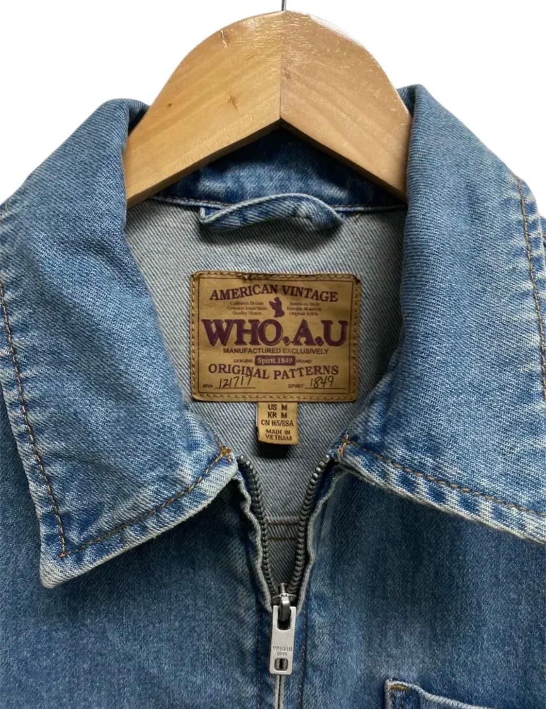후아유(WHO.A.U) 데님 재킷 M  상품이미지3