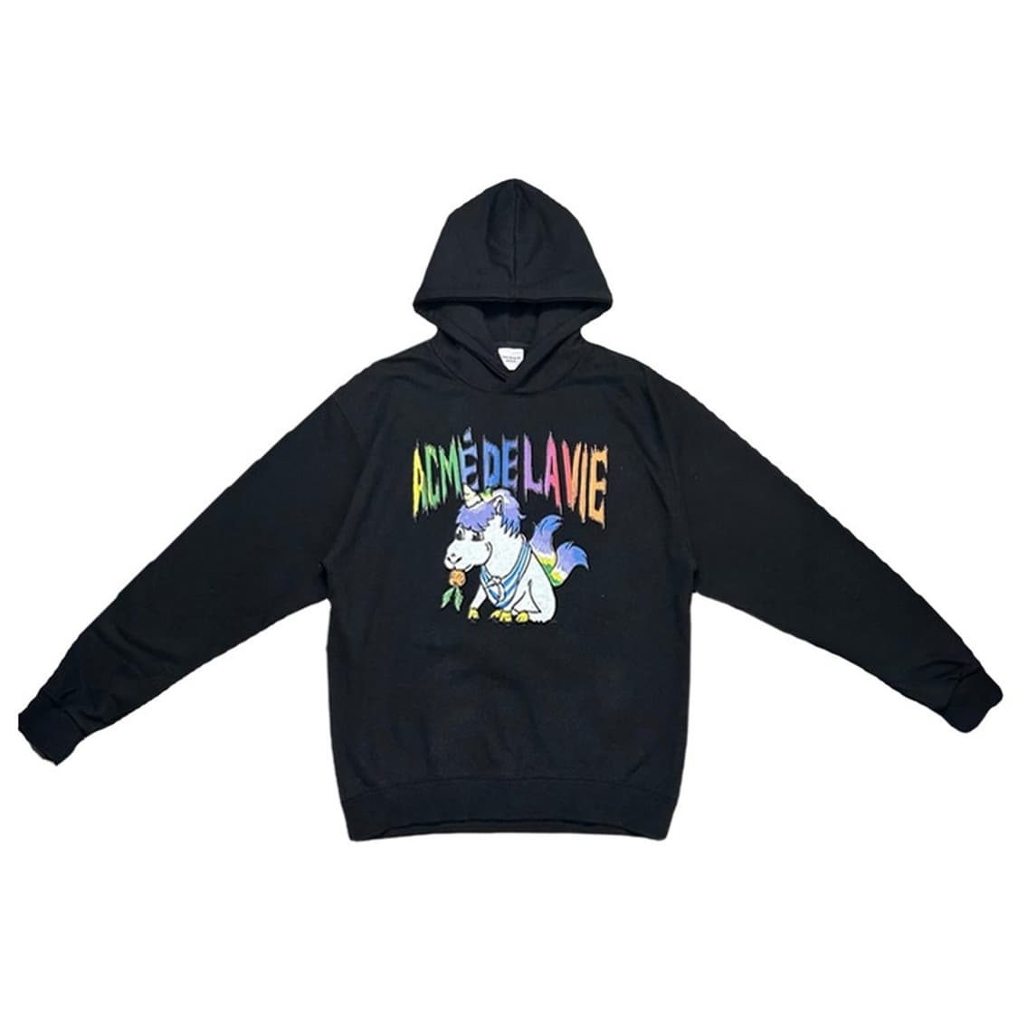 아크메드라비 레인보우 유니콘 후드 블랙 1 상품이미지1