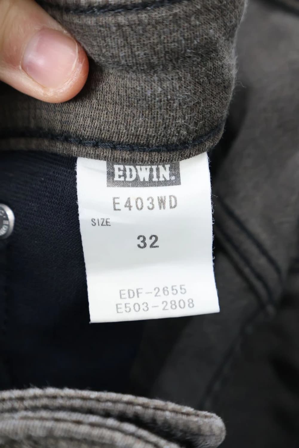 Edwin Brown Straight Pants Japan 상품이미지7