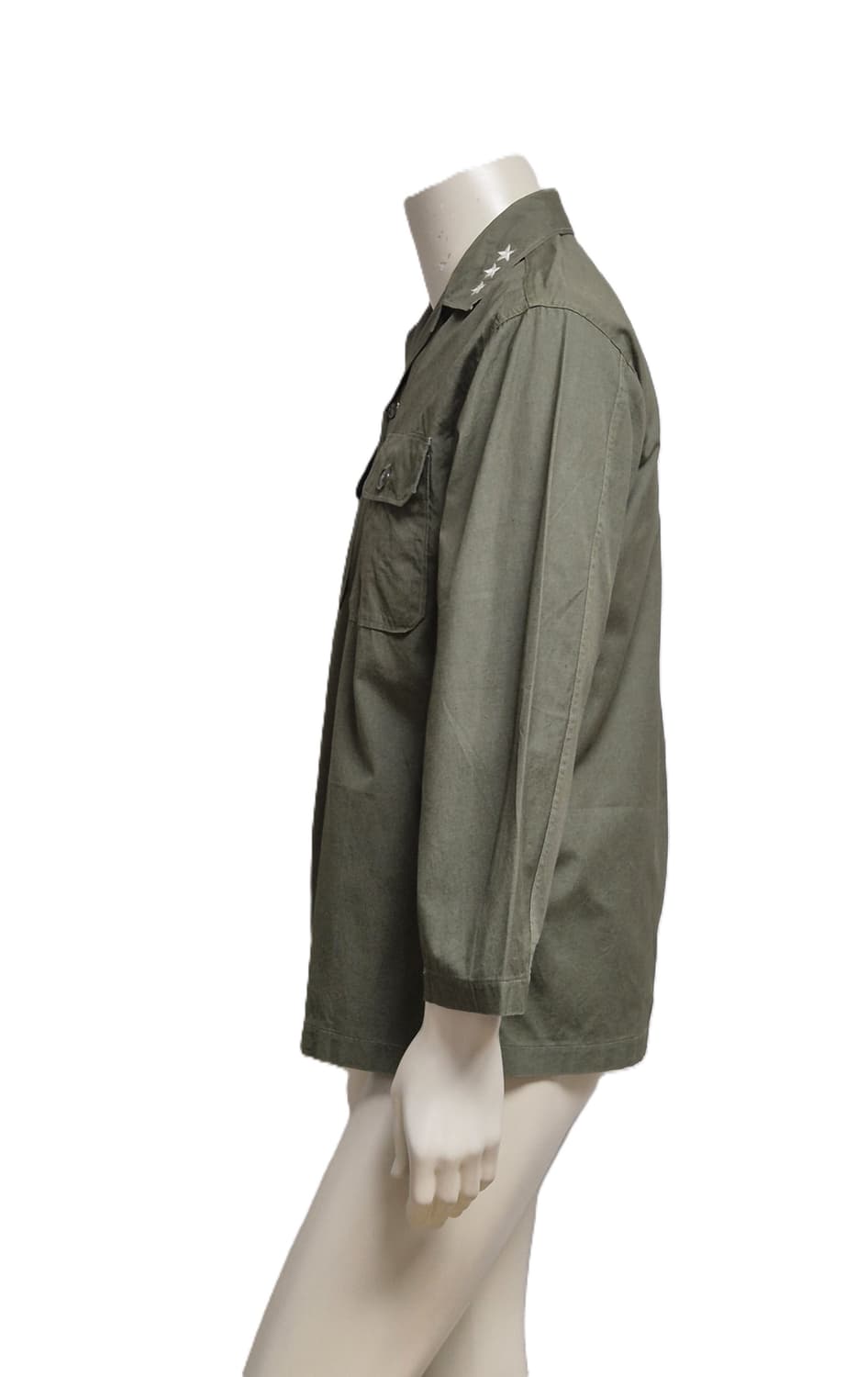 육군 구형 중장 민무늬 사제 맞춤 전투복 상의 (L) 상품이미지2