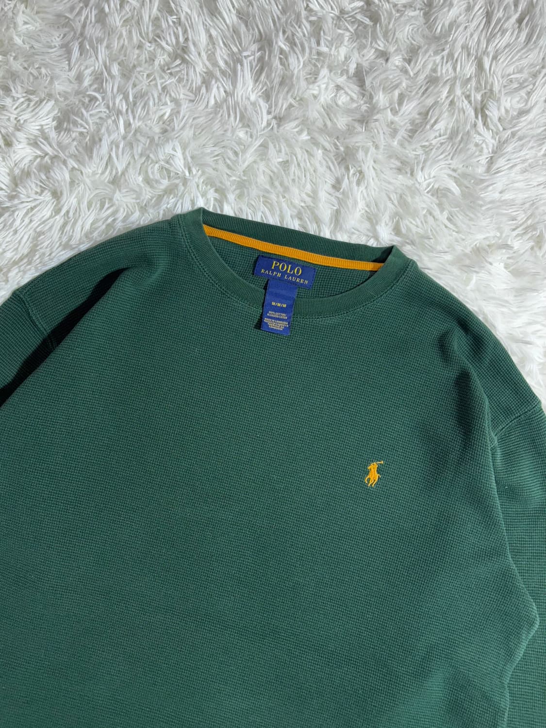 폴로 랄프로렌 그린 포니 니트 슬리브  상품이미지5